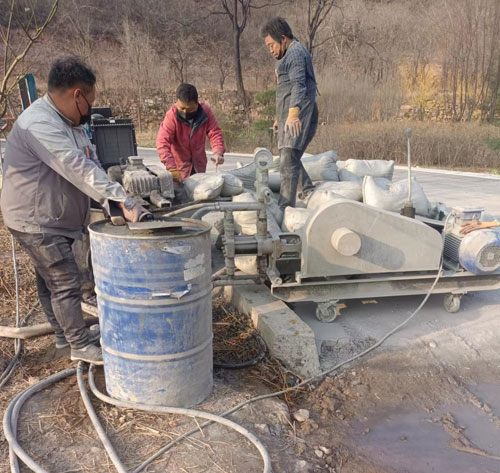 武鸣路面下沉注浆